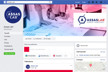 Visuel de la page facebook d'Assas Lab'